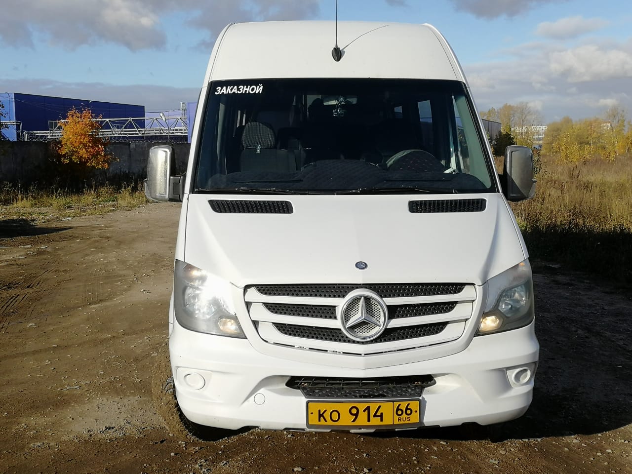 Mercedes Sprinter на 19 посадочных мест